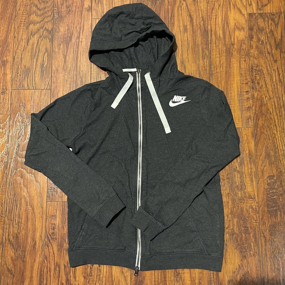 Nike - size medium charcoal grey hoodie - like new